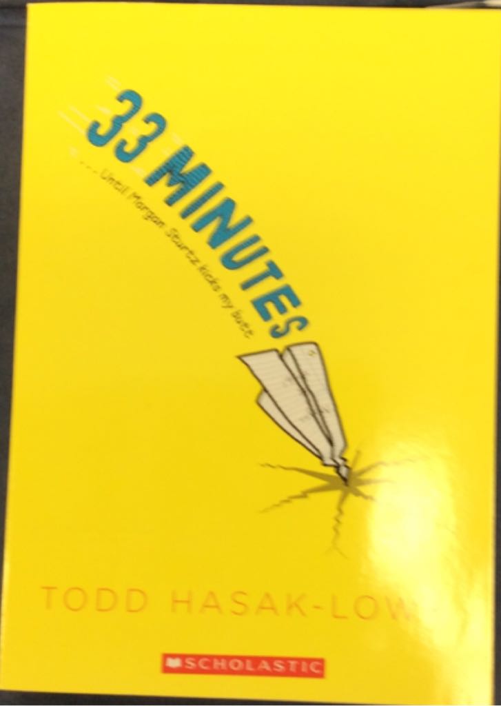 33 Minutes - Todd Hasak-Lowy book collectible [Barcode 9780545855655] - Main Image 1