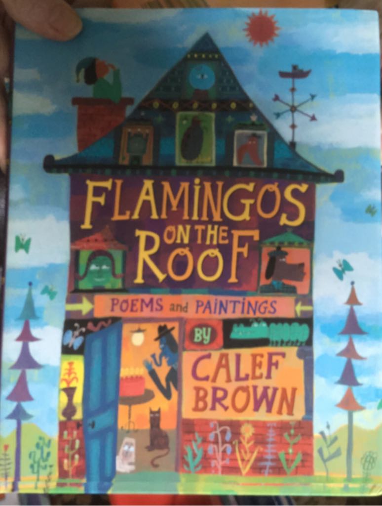 Flamingos on the Roof