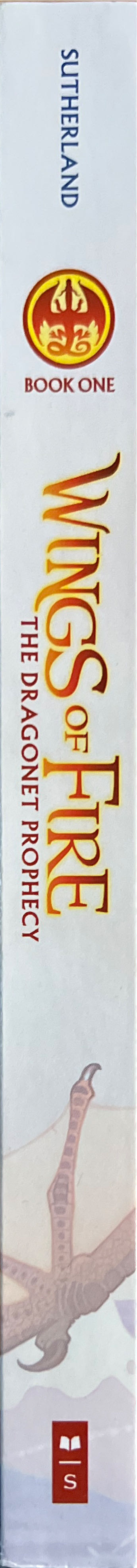 •Wings of Fire #1: The Dragonet Prophecy - Tui T. Sutherland (Scholastic Press - Paperback) book collectible [Barcode 9780545349239] - Main Image 3