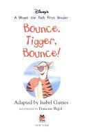 Bounce, Tigger, Bounce  book collectible [Barcode 9780786844098] - Main Image 1