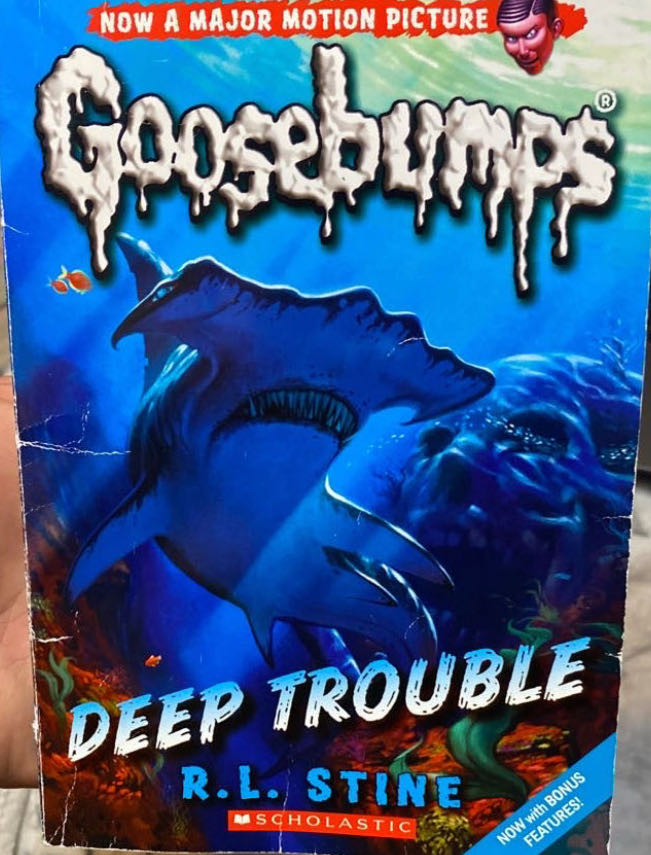 Goosebumps #19: Deep Trouble - R.L. Stine (Scholastic Paperbacks - Paperback) book collectible [Barcode 9780545035194] - Main Image 3