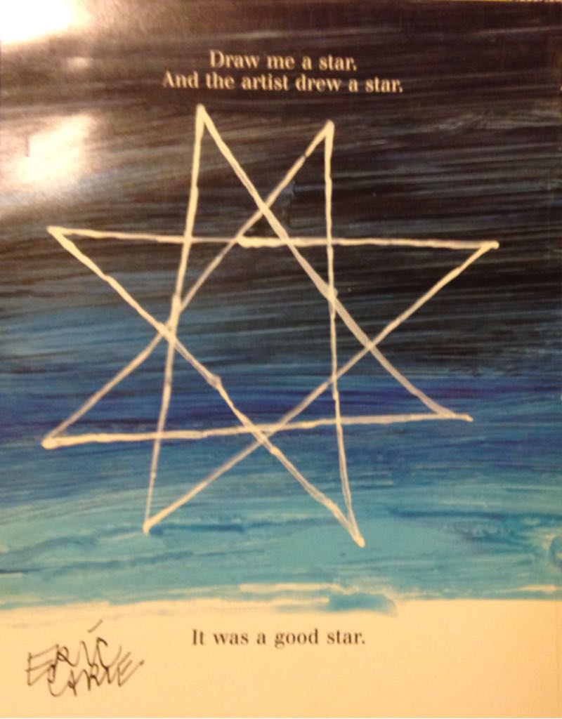 Draw Me A Star - Eric Carle (Puffin - Paperback) book collectible [Barcode 9780590464536] - Main Image 2