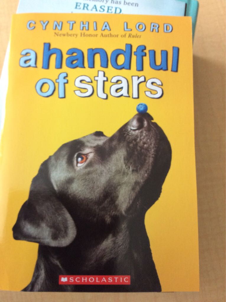 A Handful Of Stars - Cynthia Lord (Scholastic) book collectible [Barcode 9780545775786] - Main Image 1