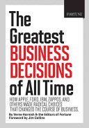 FORTUNE The Greatest Business Decisions of All Time
