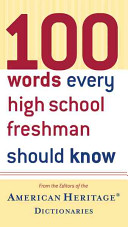 100 Words Every High School Freshman Should Know
