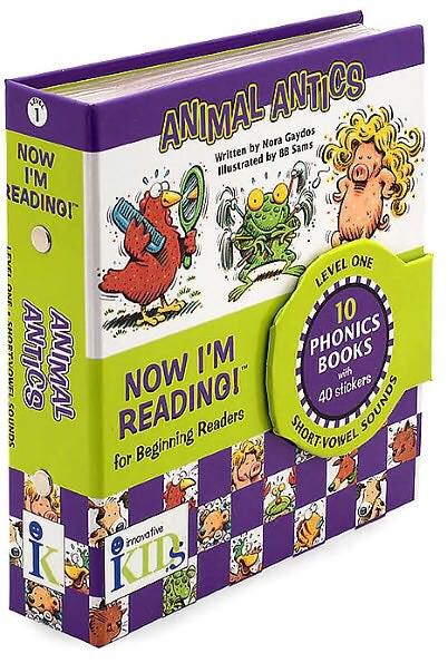 Now I’m Reading!: Animal Antics - Level 1