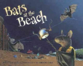 Bats at the Beach - Brian Lies (Houghton Mifflin - Hardcover) book collectible [Barcode 9780618557448] - Main Image 1
