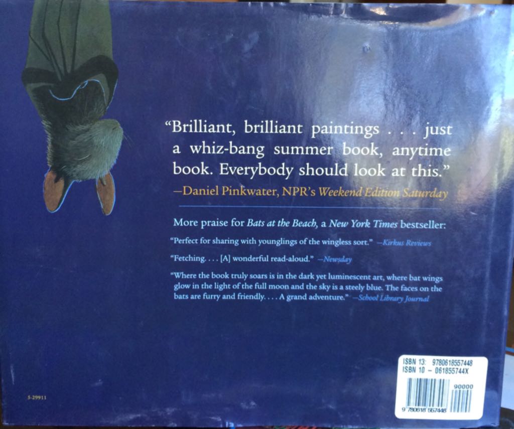 Bats at the Beach - Brian Lies (Houghton Mifflin - Hardcover) book collectible [Barcode 9780618557448] - Main Image 2