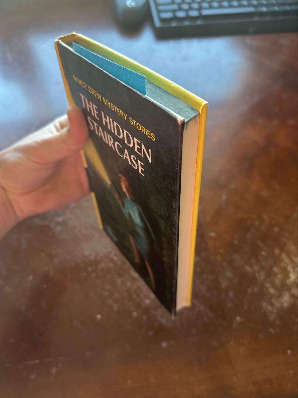 Nancy Drew #2: The Hidden Staircase - Carolyn Keene (Grosset & Dunlap - Hardcover) book collectible [Barcode 9780448095028] - Main Image 4