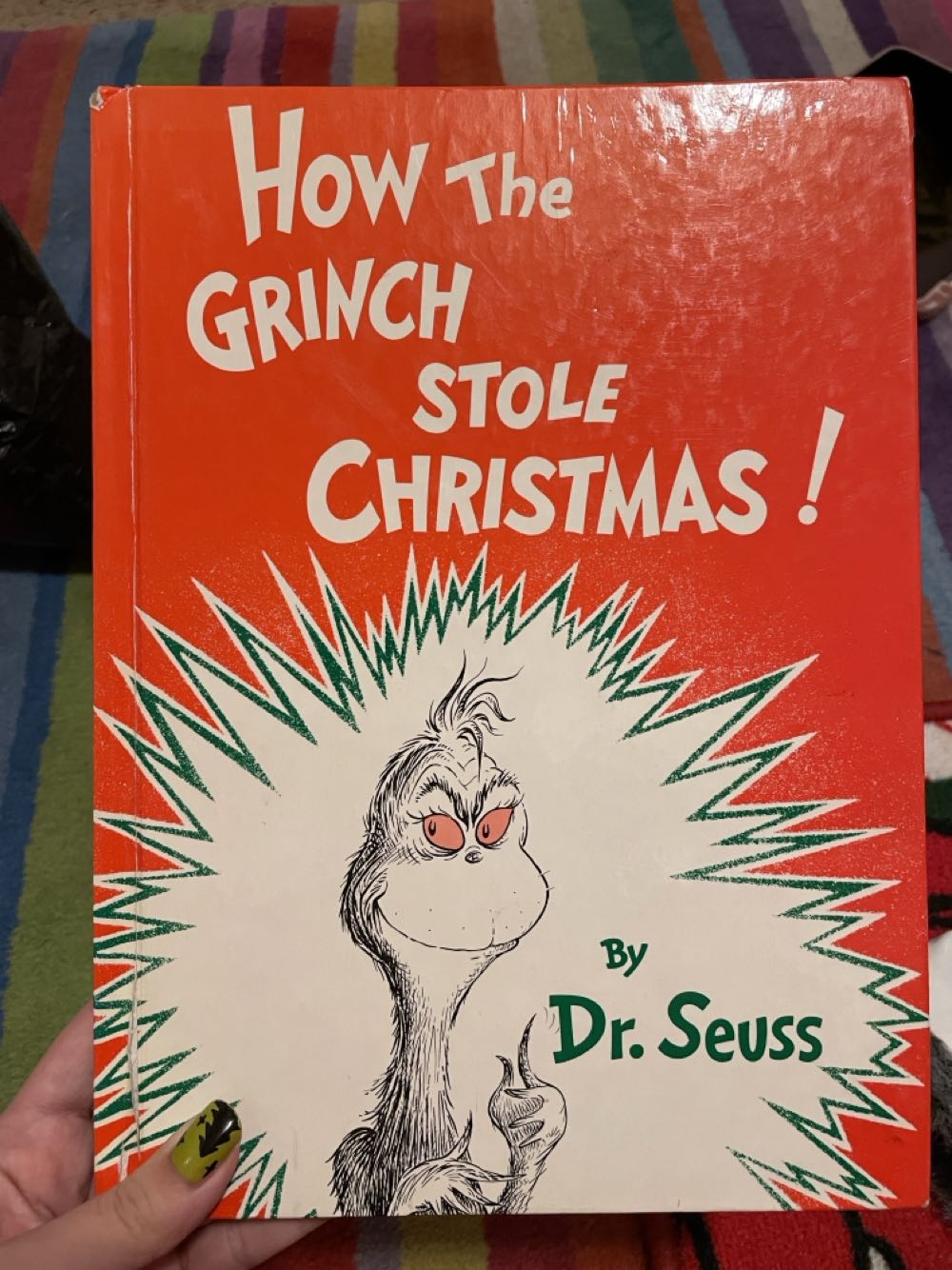 Dr. Seuss’ How the Grinch Stole Christmas! - Dr. Seuss (A Random House - Hardcover) book collectible [Barcode 9780394800790] - Main Image 3