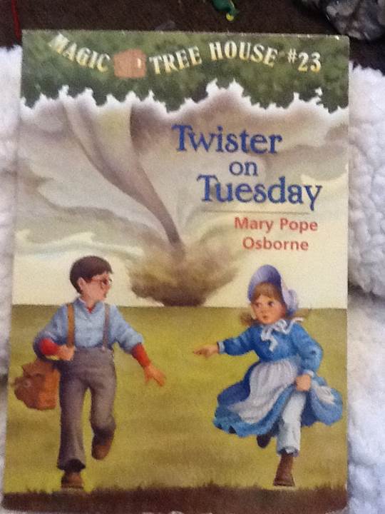 Magic Tree House #23 Twister On Tuesday 1870 - Pioneers - American History - Mary Pope Osborne (Paw Prints - Paperback) book collectible [Barcode 9780439336840] - Main Image 1