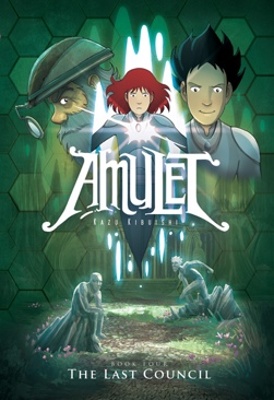 Amulet #4: The Last Council - Kazu Kibuishi (Graphix - Paperback) book collectible [Barcode 9780545208871] - Main Image 1