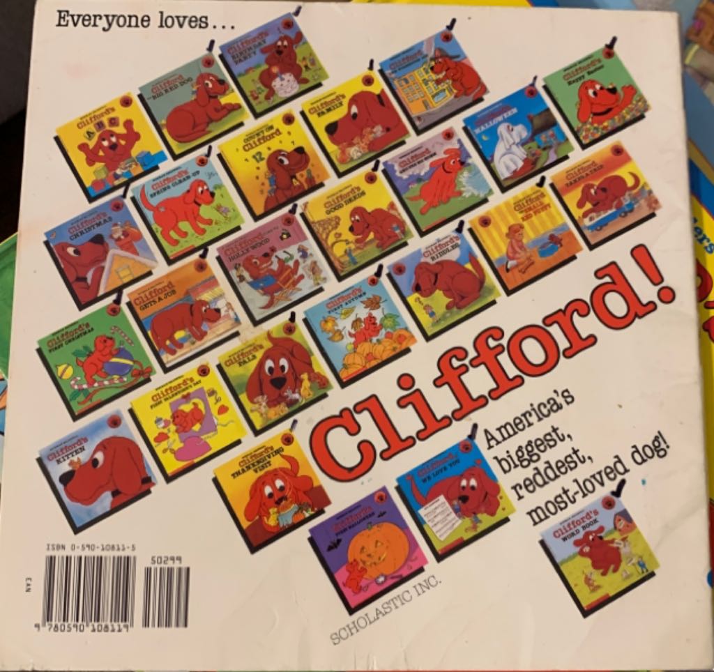 Clifford and the Big Parade S1- Clifford And Blue - Clifford (Scholastic Inc. - Hardcover) book collectible [Barcode 9780590108119] - Main Image 2