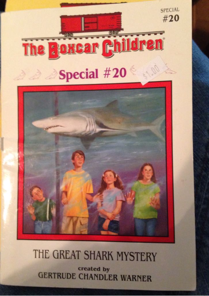 Boxcar Children #20: The Great Shark Mystery, The - Gertrude Chandler Warner (- Paperback) book collectible [Barcode 9780439433969] - Main Image 1