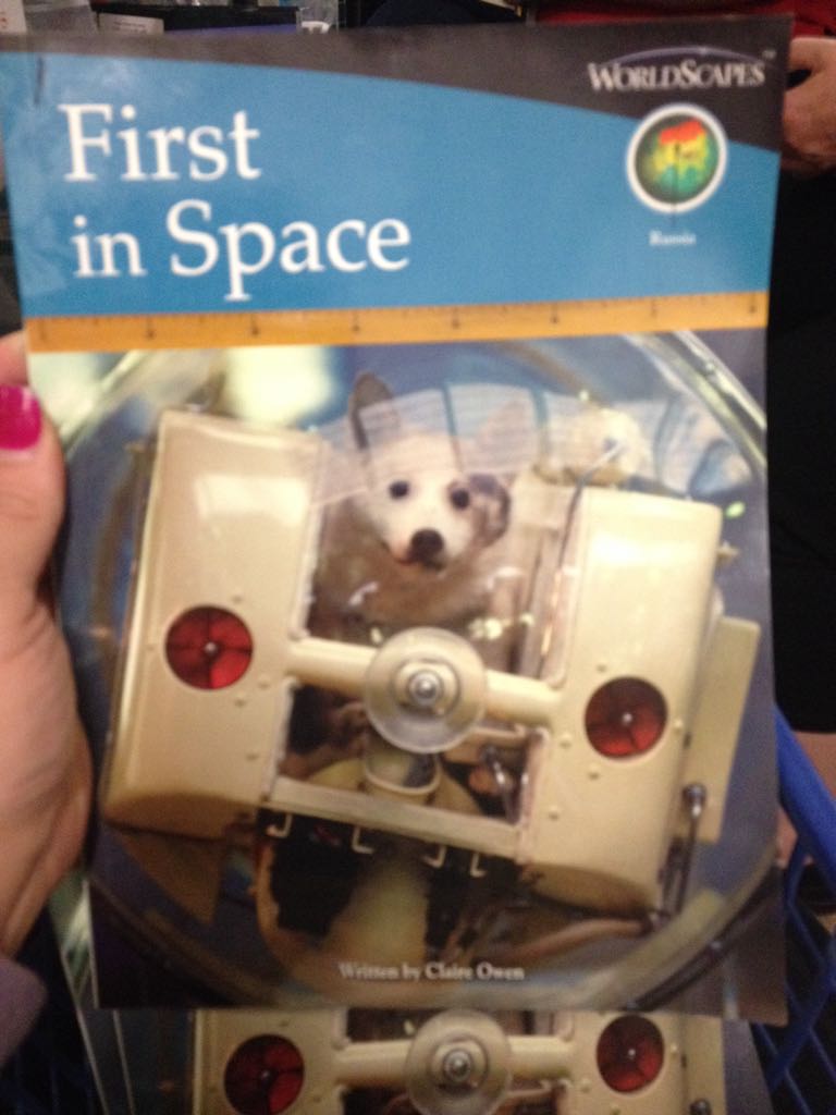 First In Space - Claire Owen book collectible [Barcode 9780740642791] - Main Image 1