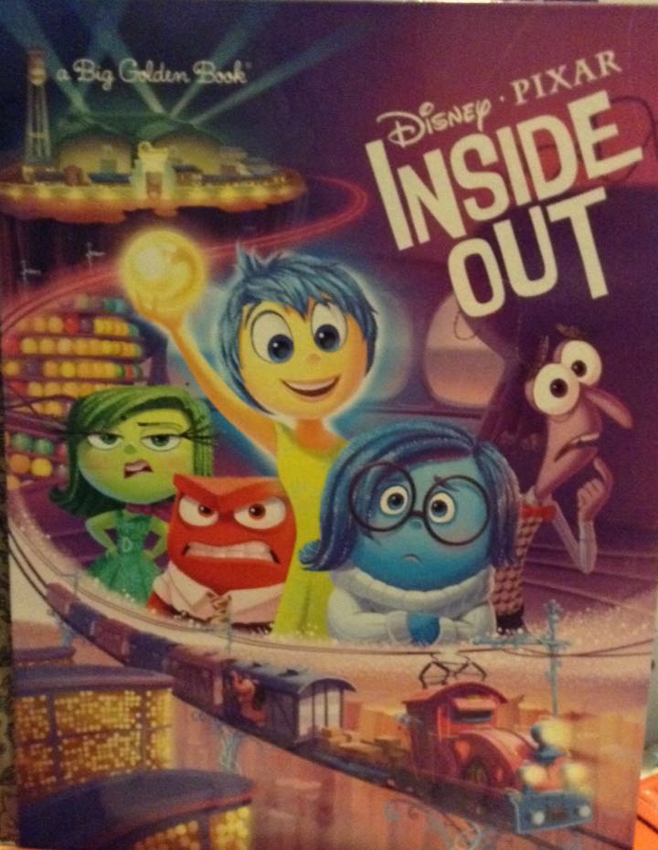 Disney BGB: Inside Out - Suzanne Francis (A Golden Book - Hardcover) book collectible [Barcode 9780736433136] - Main Image 1