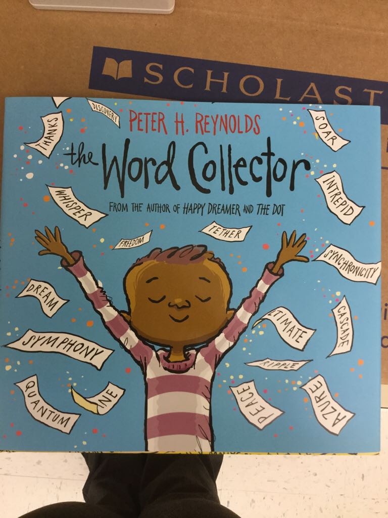 Word Collector, The - Peter H. Reynolds (Orchard Books - Hardcover) book collectible [Barcode 9780545865029] - Main Image 1