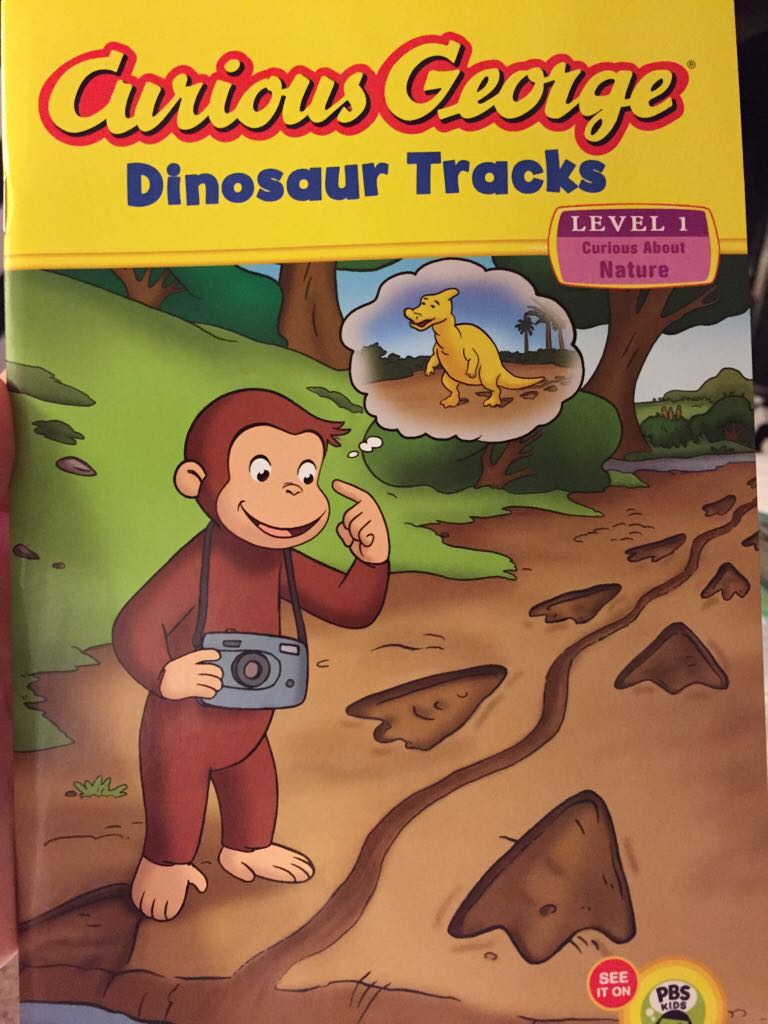 Curious George Dinosaur Tracks