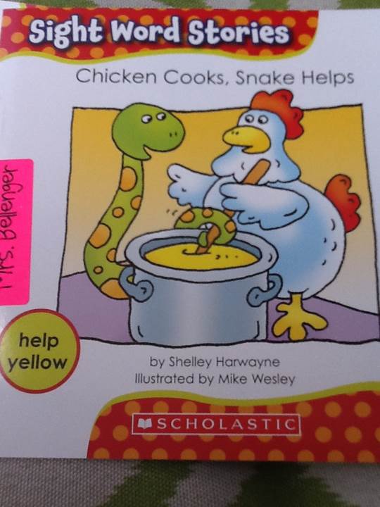 Chicken Cooks, Snake Helps