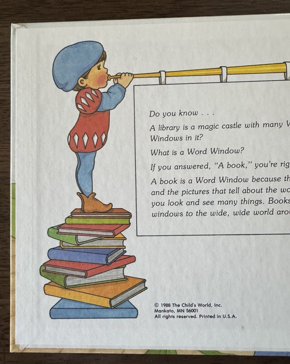 Away Went the Farmer’s Hat - Jane Belk Moncure (Childs World Incorporated) book collectible [Barcode 9780895656735] - Main Image 2