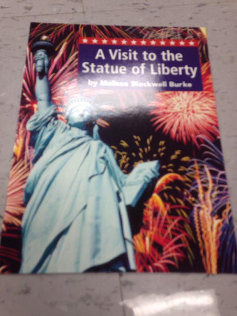 A Visit To The Statue Of Liberty - Melissa BackWell (Holt McDougal) book collectible [Barcode 9780618481583] - Main Image 1