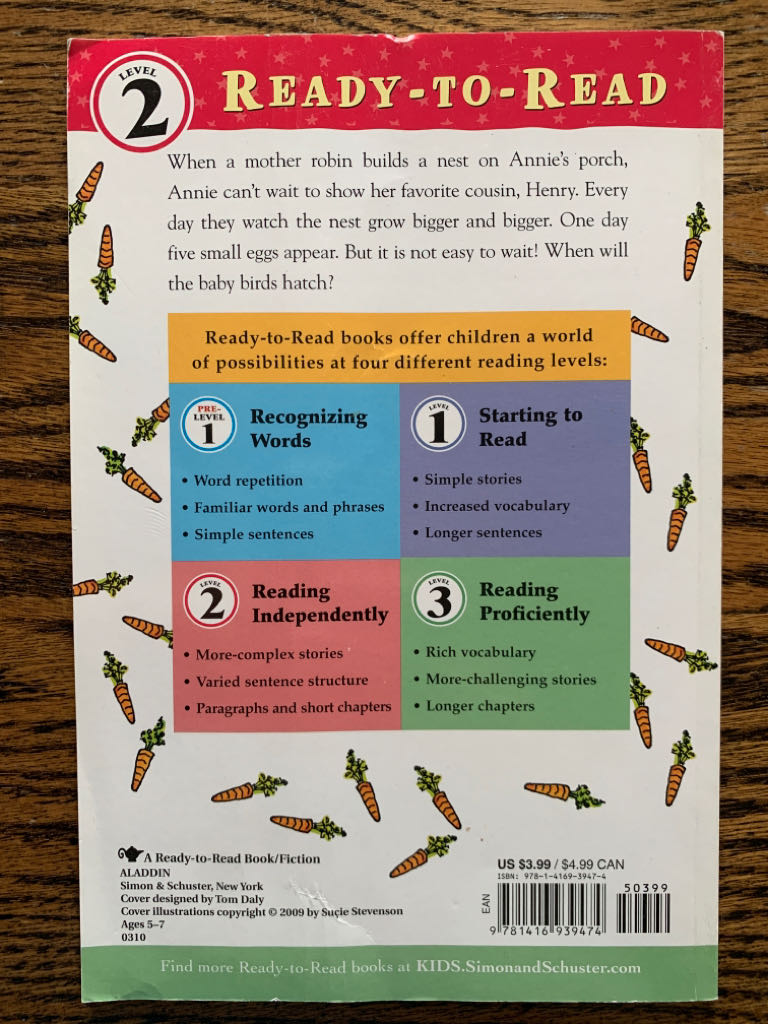 Annie And Snowball And The Cozy Nest - Cynthia Rylant book collectible [Barcode 9781416939474] - Main Image 2