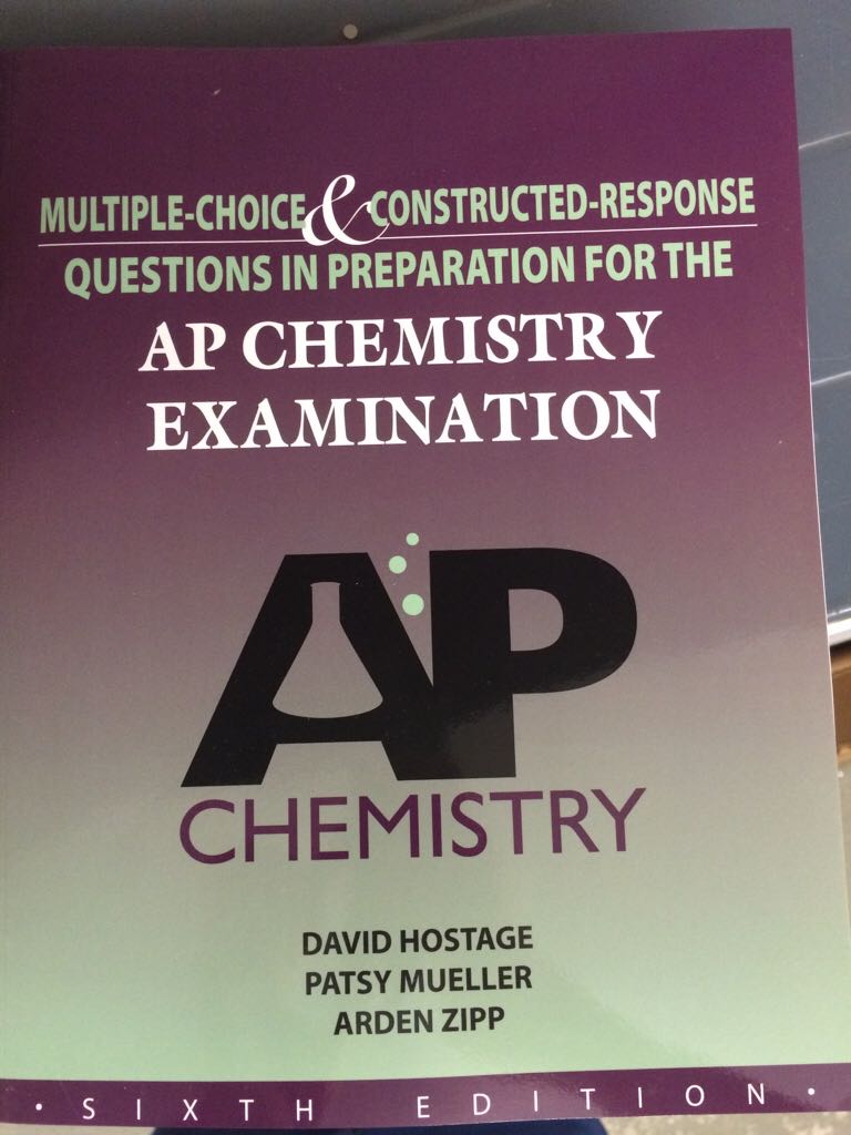 AP Chemistry Multiple Choice & Constructed Responses