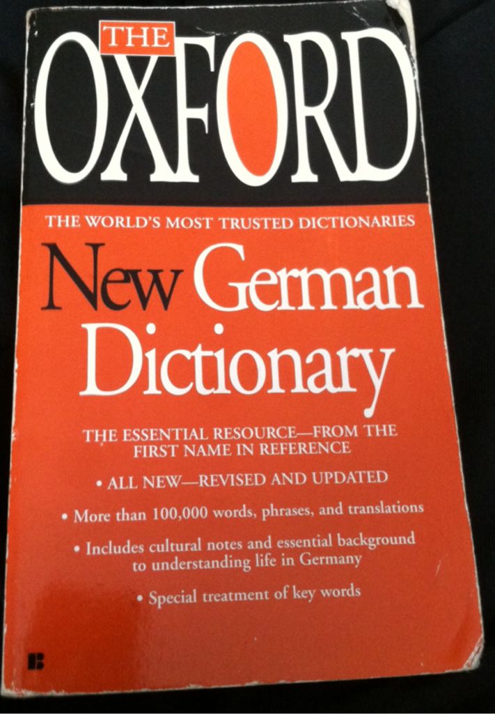 Oxford New German Dictionary