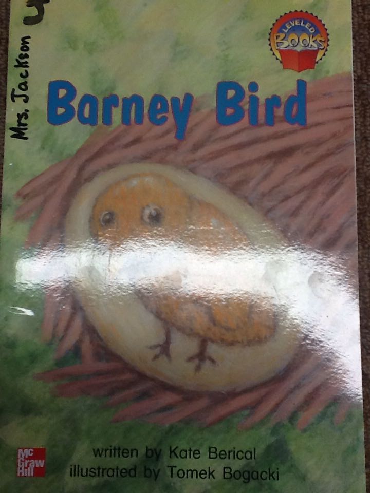Barney Bird - Kate Berical book collectible [Barcode 9780021850433] - Main Image 1