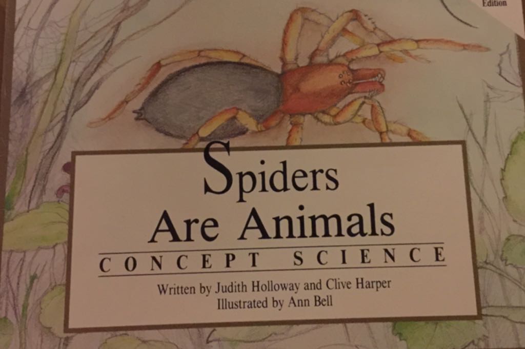 Spiders are Animals