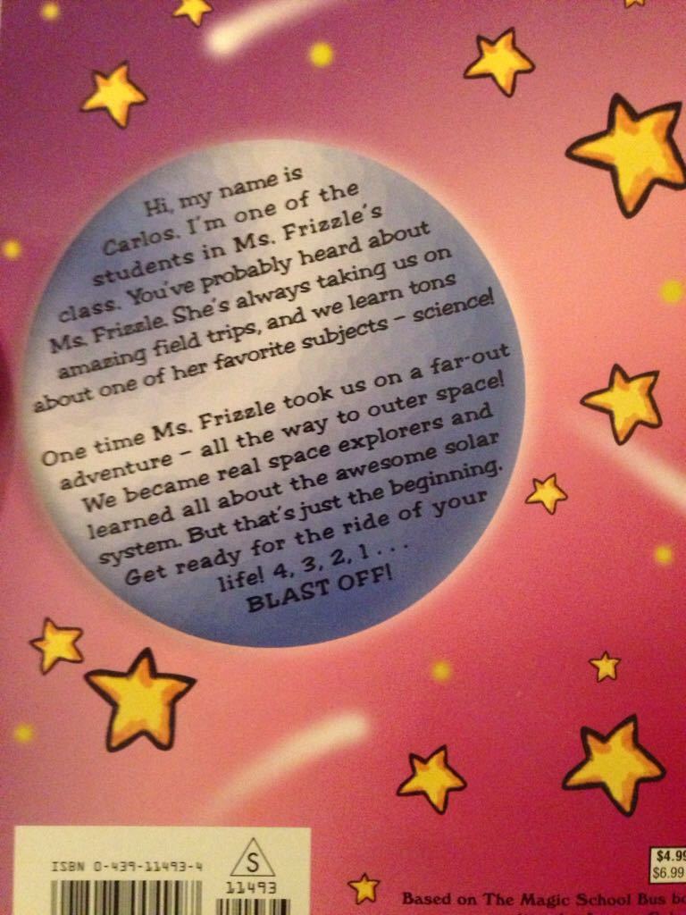 Magic School Bus: #4 Space Explorers - Eva Moore (Scholastic Inc. - Paperback) book collectible [Barcode 9780439114936] - Main Image 2