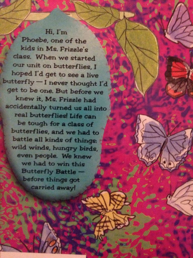 Butterfly Battle The Magic School Bus Chapter Book 16 - Nancy White (Scholastic Inc. - Paperback) book collectible [Barcode 9780439429368] - Main Image 2