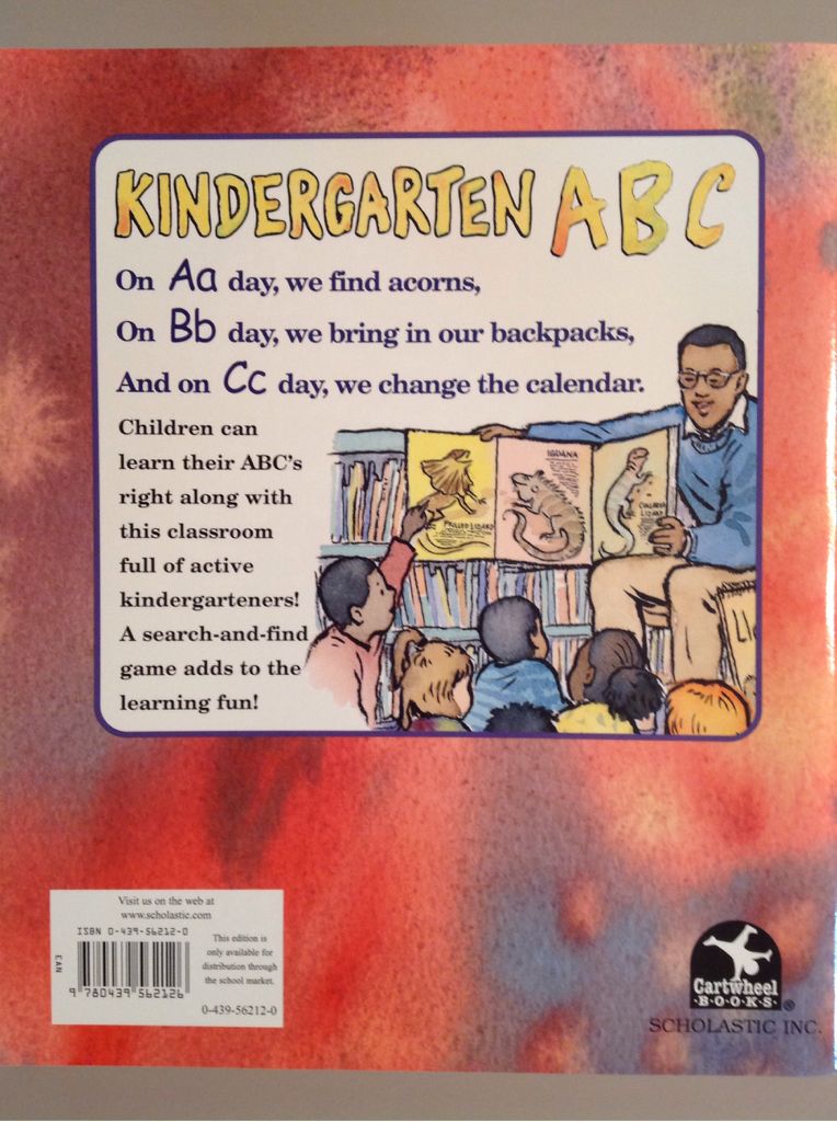 Kindergarten ABC - Jacqueline Rogers (Scholastic, Inc. - Paperback) book collectible [Barcode 9780439562126] - Main Image 2