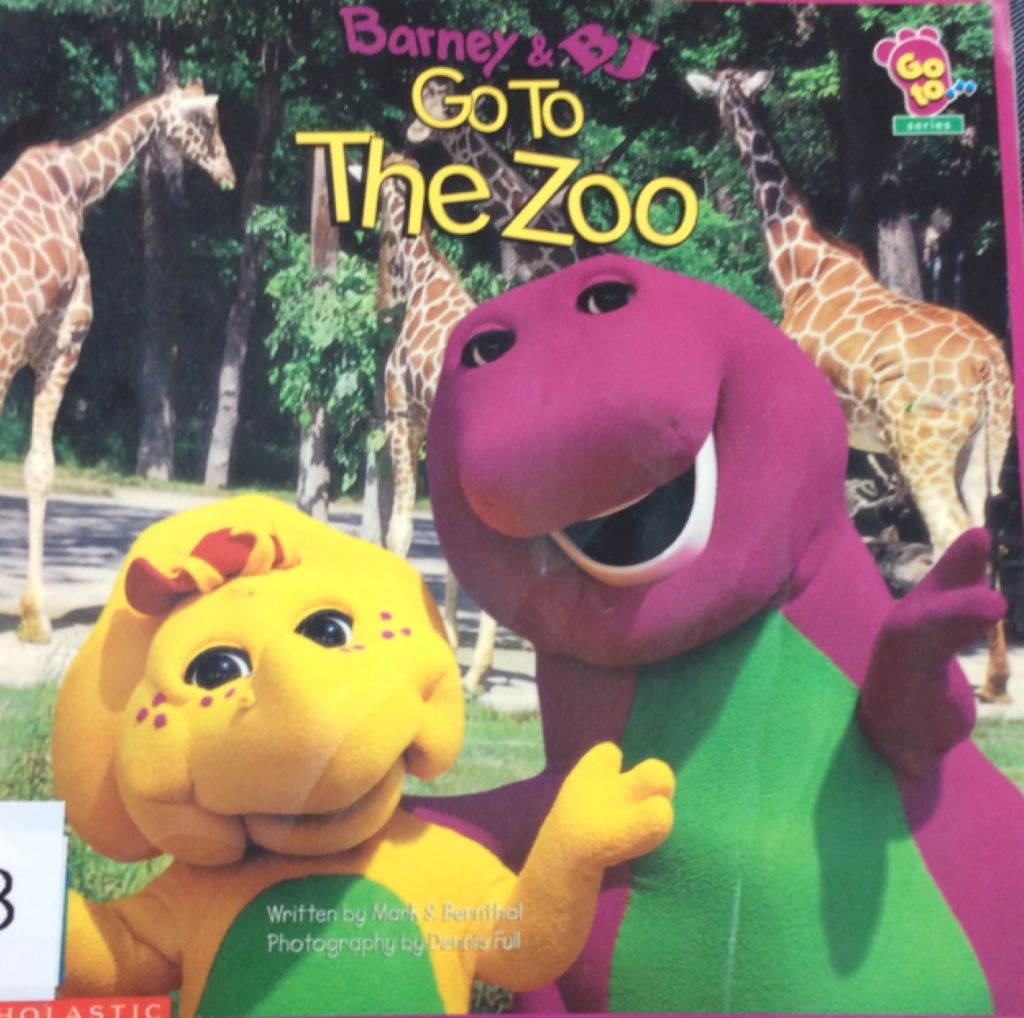 Barney and BJ Go to the Zoo - Dennis Full (Scholastic - Paperback) book collectible [Barcode 9781570644467] - Main Image 1