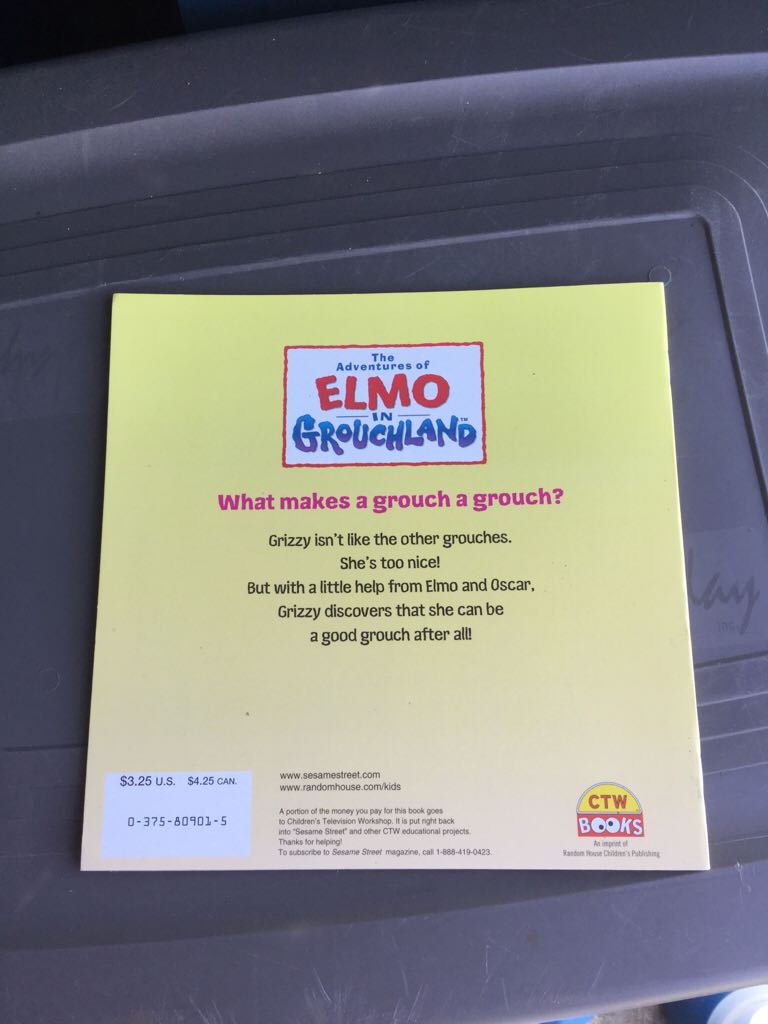 Happy Grouchy Day - Weyn book collectible [Barcode 9780375809019] - Main Image 2