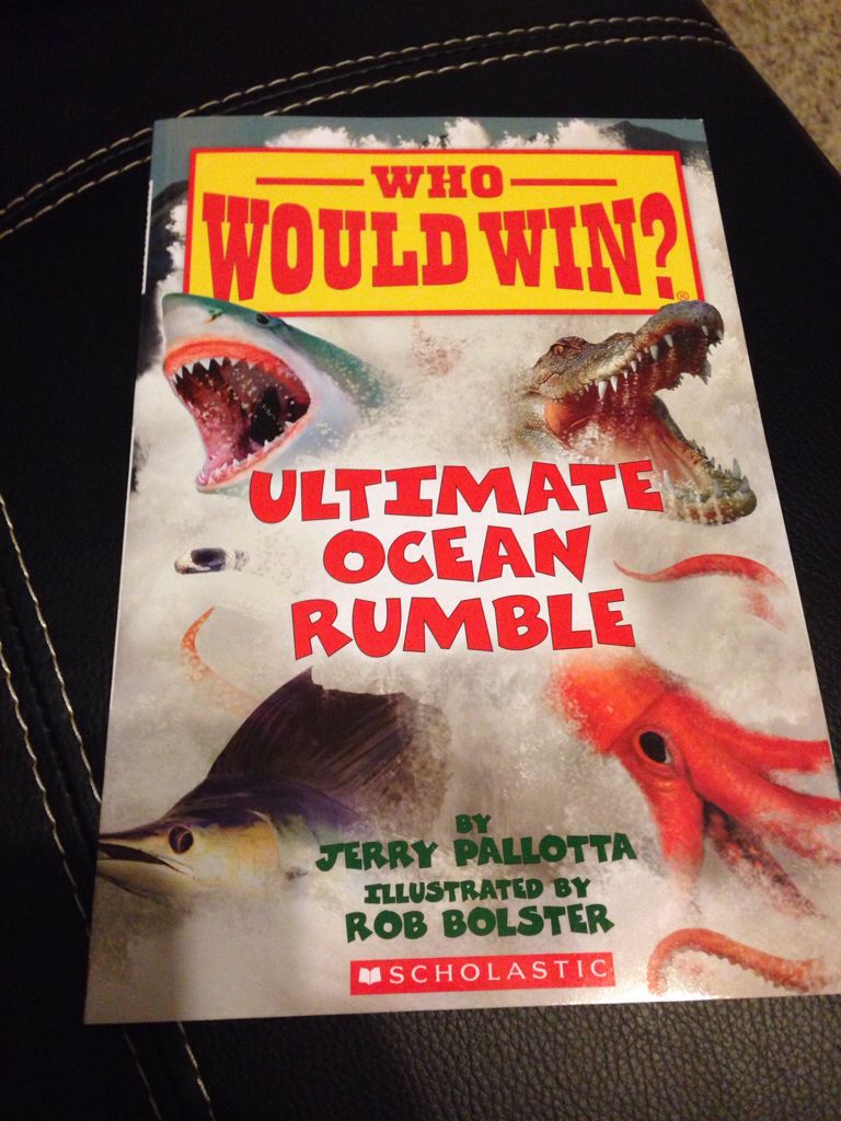 WWW? Ultimate Ocean Rumble - Jerry Pallotta book collectible [Barcode 9780545681186] - Main Image 1