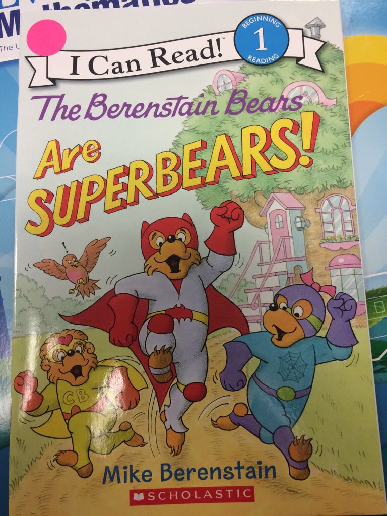 Berenstain Bears Are SuperBears!, The - Mike Berenstain book collectible [Barcode 9781338133073] - Main Image 1