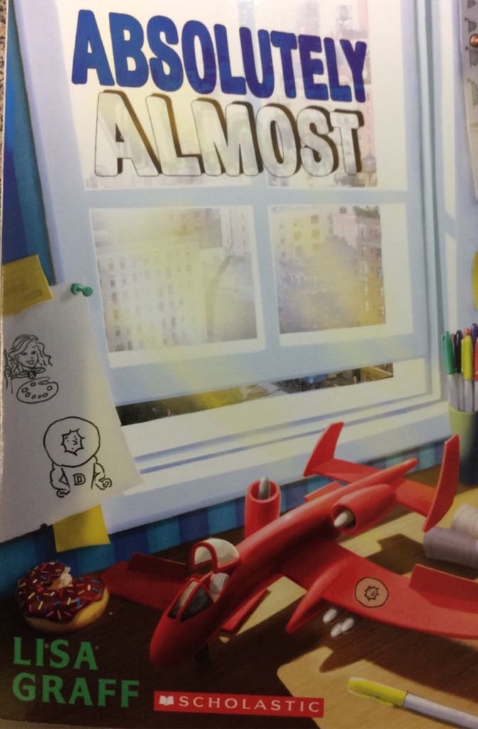 Absolutely Almost - Lisa Graff (Scholastic Inc. - Paperback) book collectible [Barcode 9780545886482] - Main Image 1