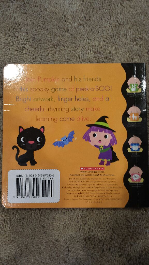 Boo! A book of spooky surprises - Jonathan Litton book collectible [Barcode 9780545875806] - Main Image 2