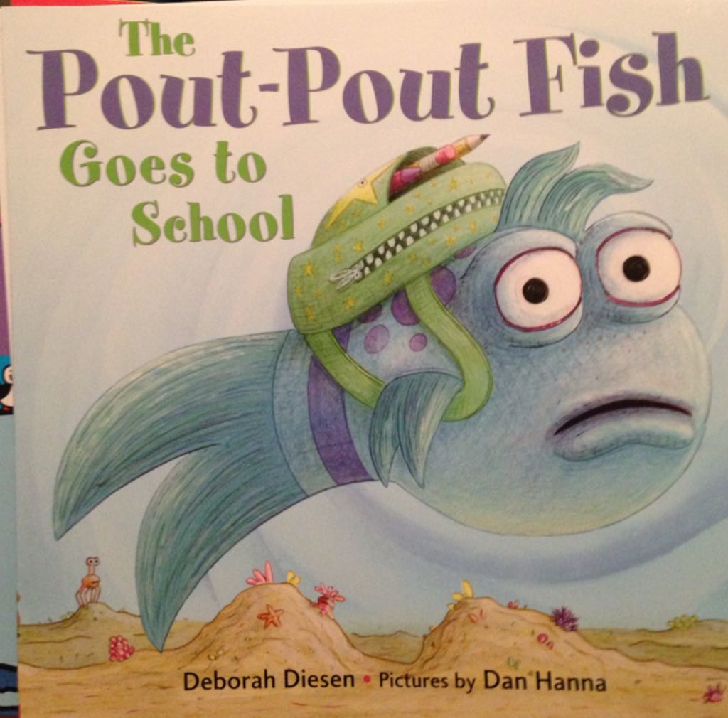 Pout Pout Fish Goes To School, The - Deborah Diesen (Scholastic Inc - Paperback) book collectible [Barcode 9780545902519] - Main Image 1