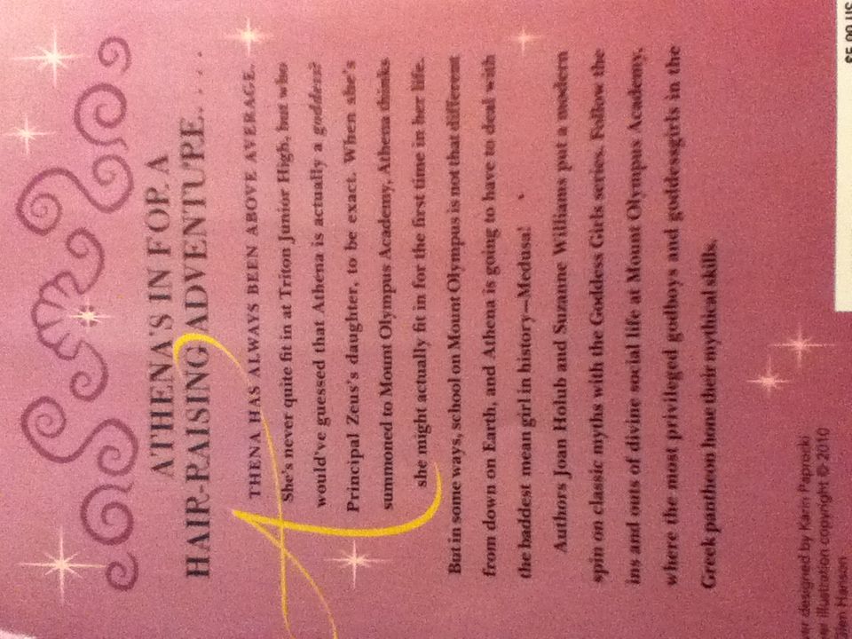 Athena the Brain - Joan Holub (Scholastic Inc. - Paperback) book collectible [Barcode 9780545453929] - Main Image 2