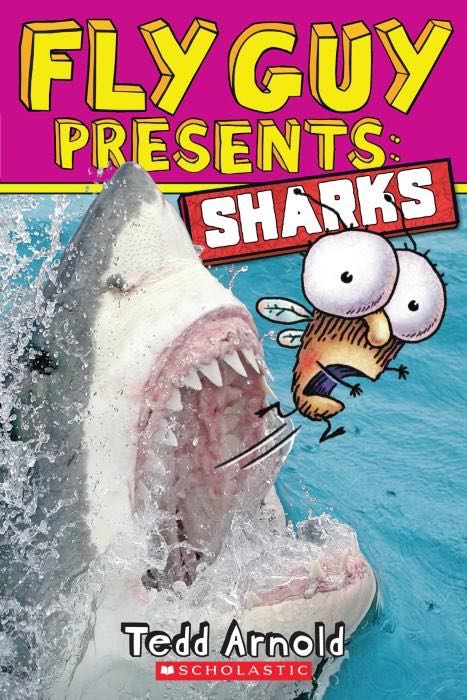 Fly Guy Presents: Sharks - Tedd Arnold book collectible [Barcode 9780545873871] - Main Image 1