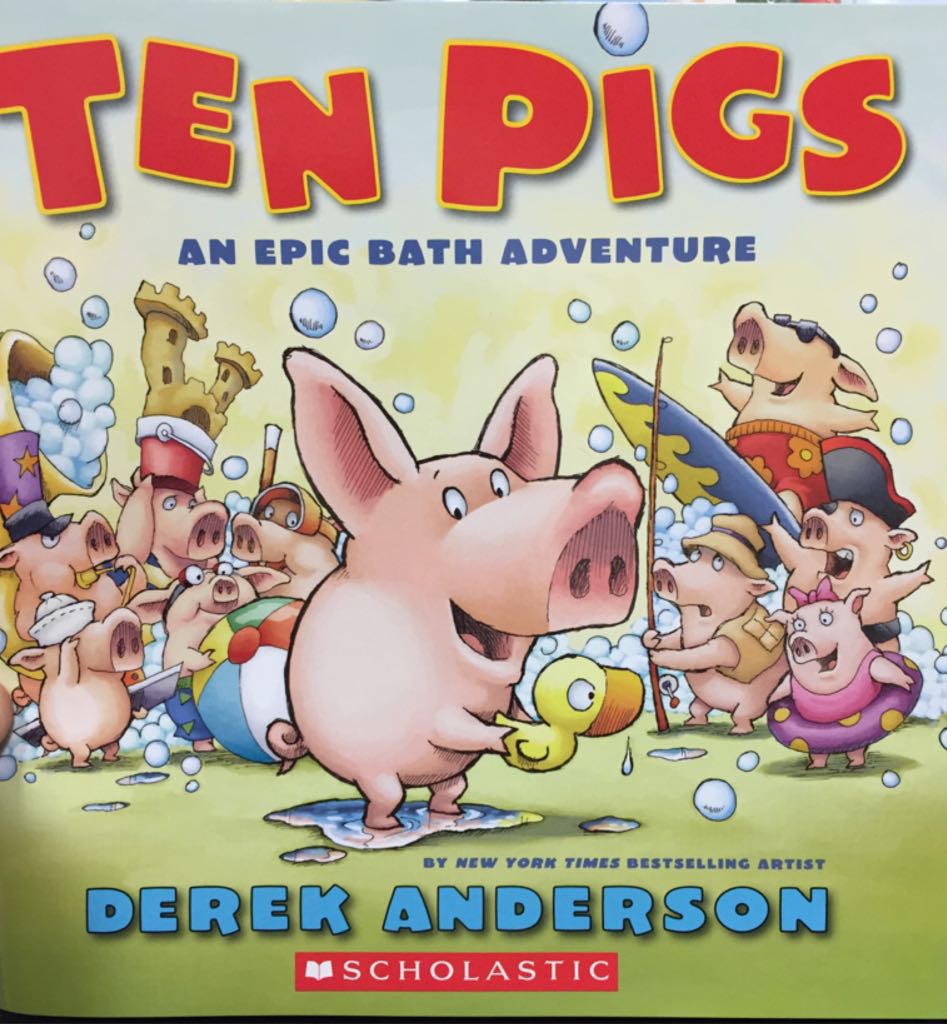 Ten Pigs An Epic Bath Adventure--CD