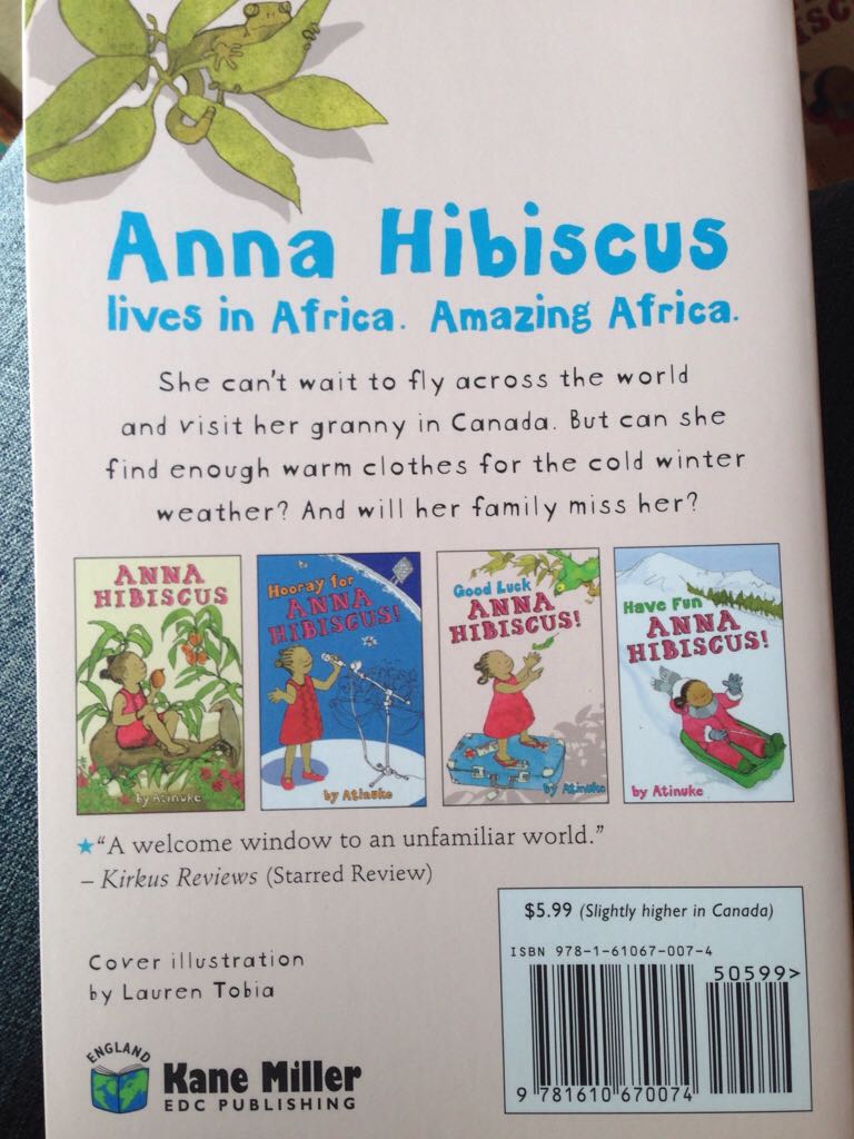Good Luck, Anna Hibiscus! - Atinuke (Kane/Miller Book Publishers) book collectible [Barcode 9781610670074] - Main Image 2