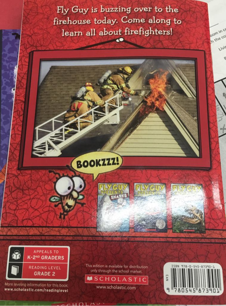 Fly Guy Presents: Firefighters - Tedd Arnold book collectible [Barcode 9780545873901] - Main Image 2