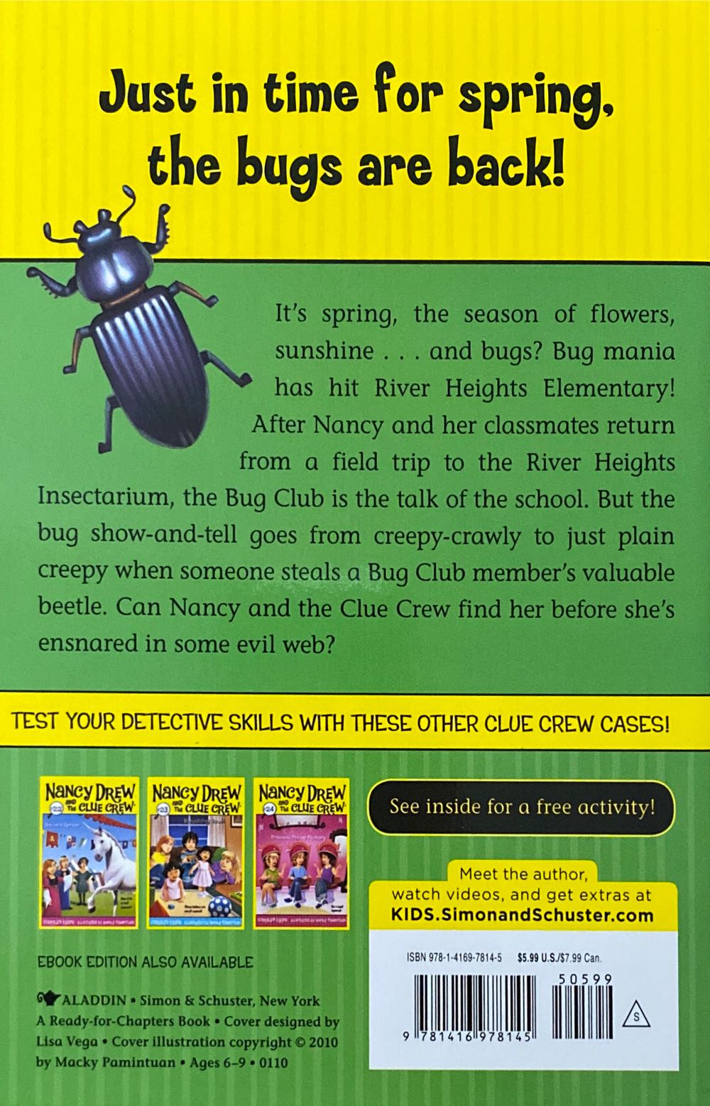 Buggy Breakout - Carolyn Keene (Aladdin - Paperback) book collectible [Barcode 9781416978145] - Main Image 2