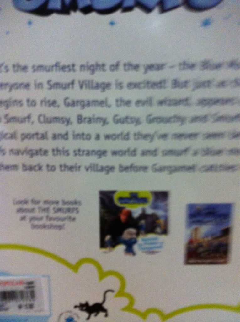 A Smurfin Big Adventure! - Simon And book collectible [Barcode 9780857072764] - Main Image 2