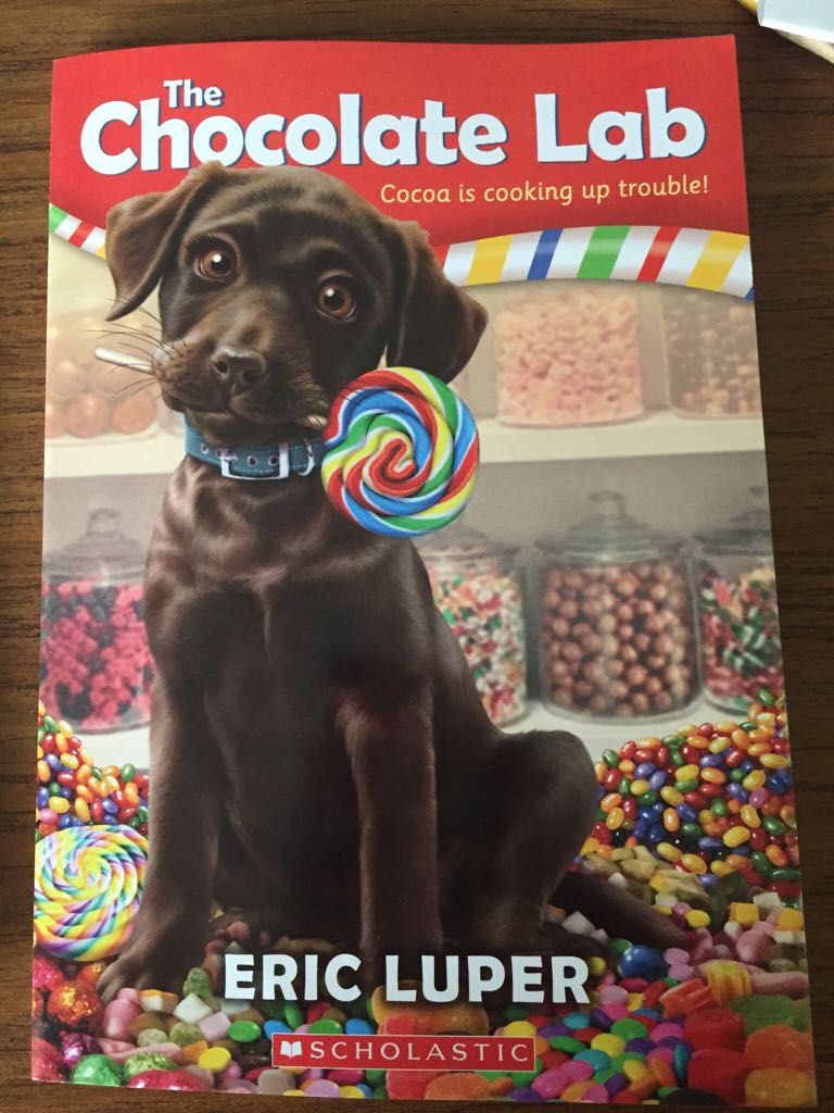 The Chocolate Lab (The Chocolate Lab #1) (1) - Eric Luper (Scholastic Paperbacks (2017), 112 pages - Paperback) book collectible [Barcode 9780545601665] - Main Image 1