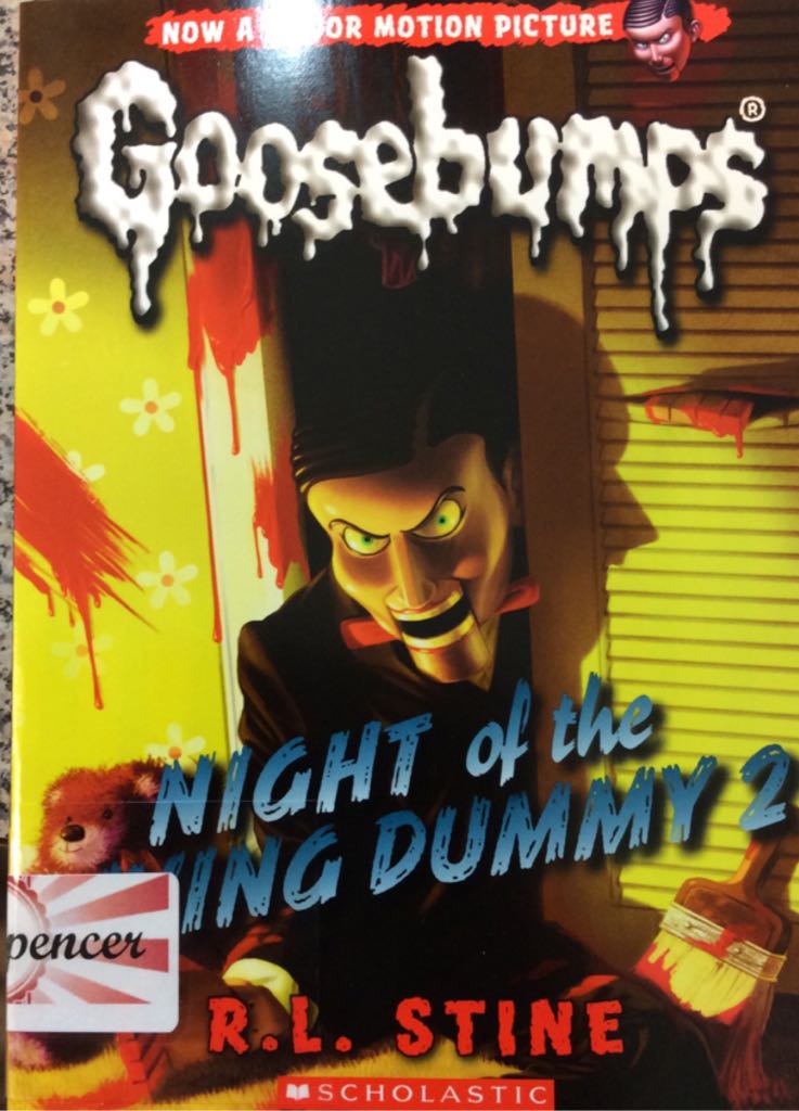 Goosebumps: Night Of The Living Dummy 2 - R. L. Stine (Scholastic Inc.  - Paperback) book collectible [Barcode 9780545828802] - Main Image 1