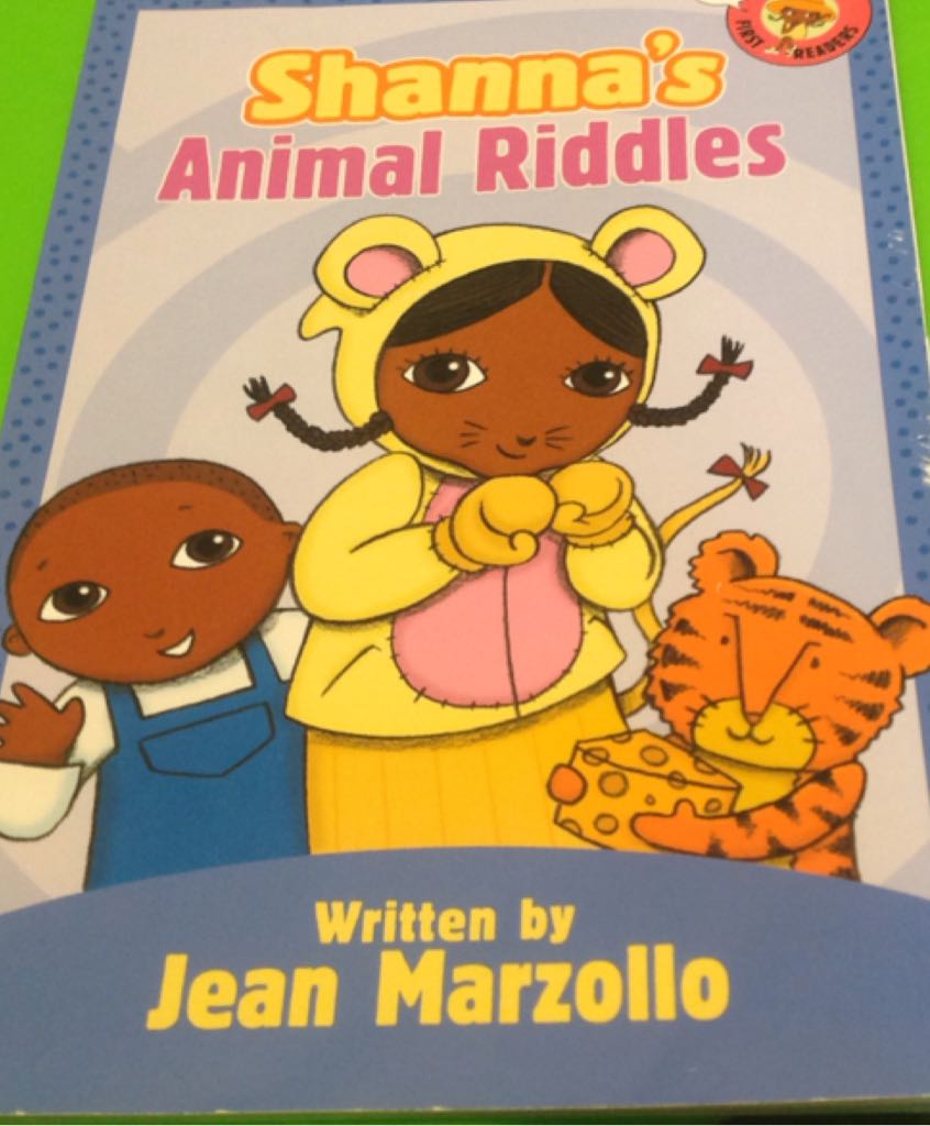 Shanna’s First Readers Level 1: Animal Riddles